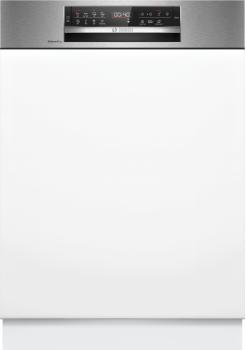Bosch SMI6ECS12E - Serie 6, Teilintegrierter Geschirrspüler, Gebürsteter Stahl, 60 cm